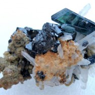 Vivianite, childrenite – Trepca, Kosovo